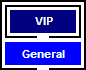 All visitors are allowed to the general area, but only some to the restricted area.