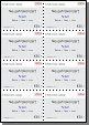 Print with TicketCreator on customized ticket stocks